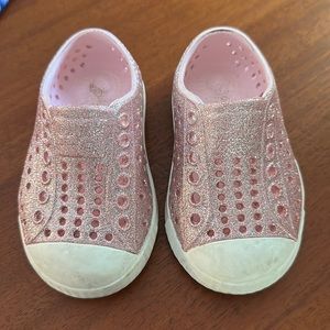 Gently used native slip ons